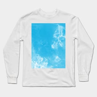 Watercolor wash - blue Long Sleeve T-Shirt